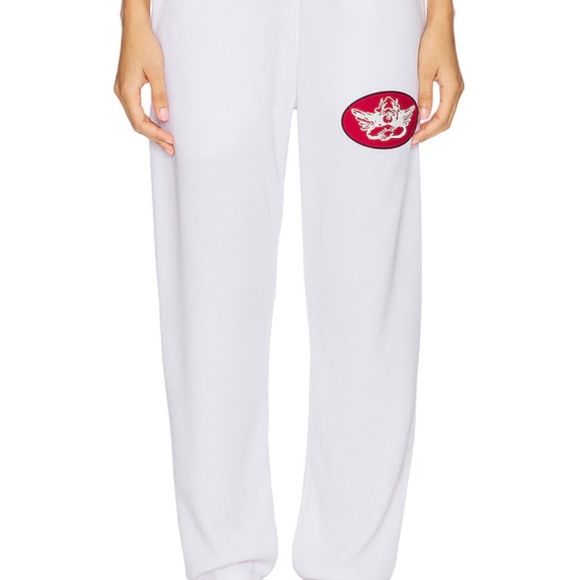 Boys lie, white thermal sweatpants new with tags small - Picture 1 of 5